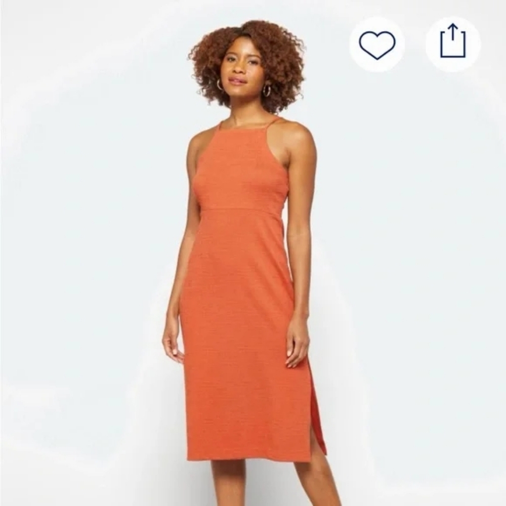 NWT Madewell Knit Apron Cami Dress